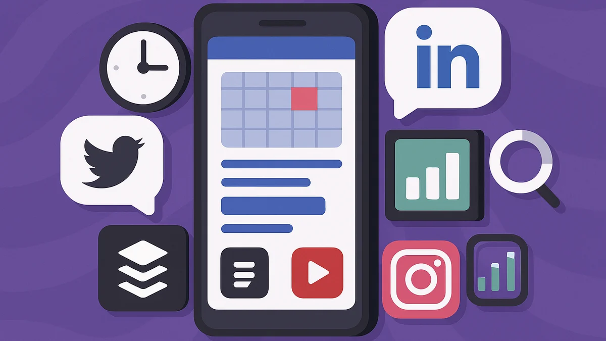 Sluta Dränkas i Sociala Medier: Verktyg som Schemalägger Inlägg & Analyserar Resultat